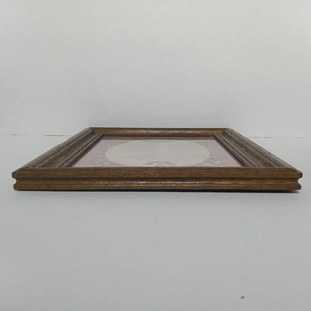 A Grandmas Poem By Carol Juer  Wooden Frame Wall Hanging Decor Farmhouse Cottage